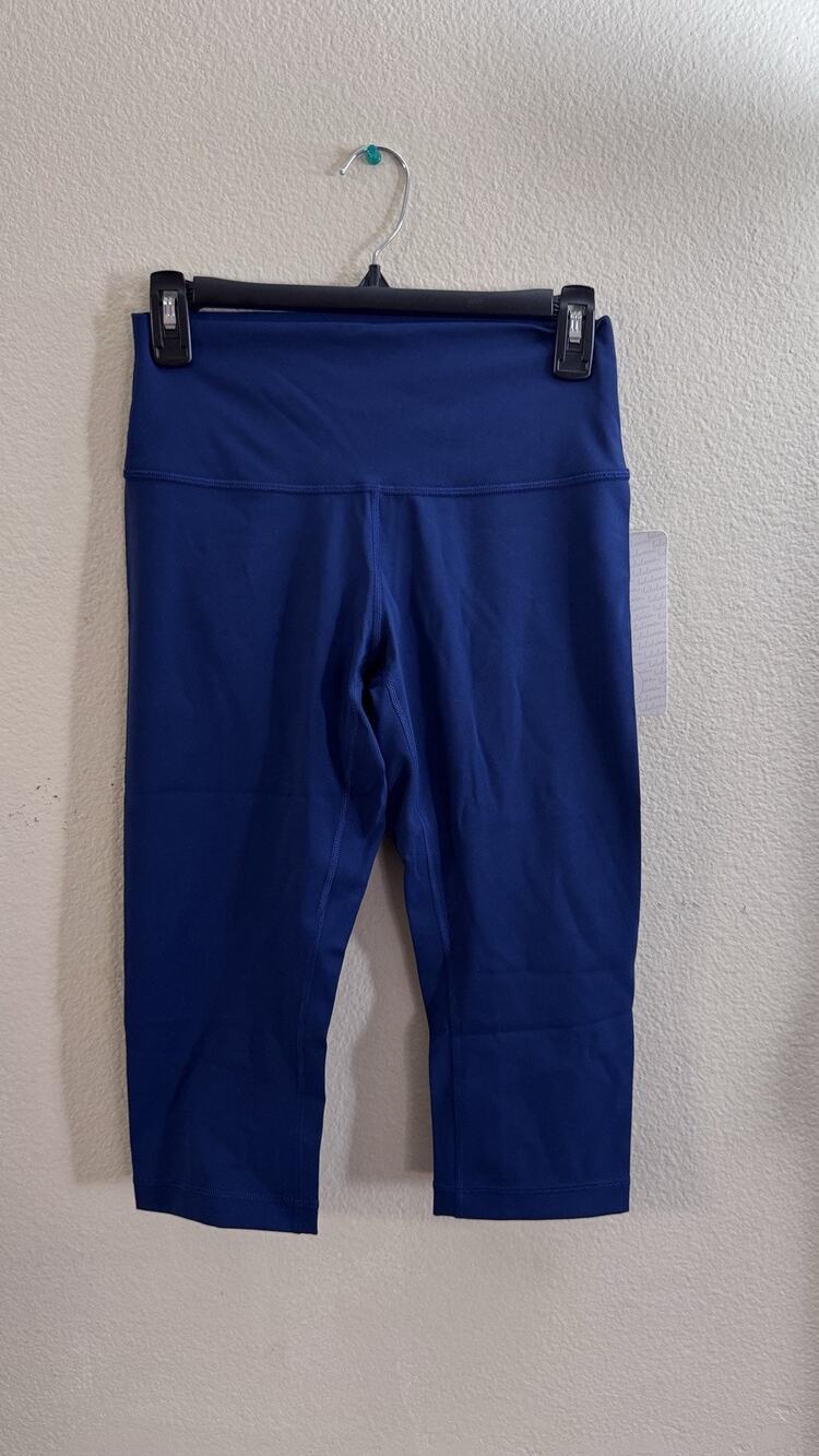 Lululemon Women’s Wunder Under High-Rise 1/2 Tight Blue Size 8